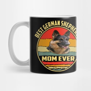 Best German Shepherd Mom Ever Vintage Mug